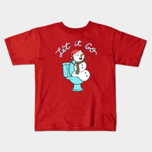 Snowman Christmas Kids T-Shirt